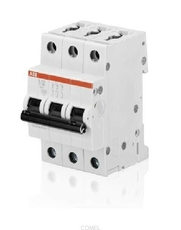 Выключатель автоматический трехполюсный SH203 63А B 6кА (SH203 B63) | 2CDS213001R0635 | ABB